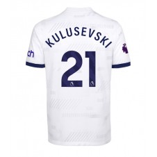 Tottenham Hotspur Dejan Kulusevski #21 Hemmatröja 2023-24 Korta ärmar